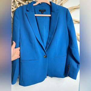 Ann Taylor Vibrant Blue Blazer, sz 12P new with out tags L